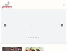 Tablet Screenshot of newcosmopolitan.pl